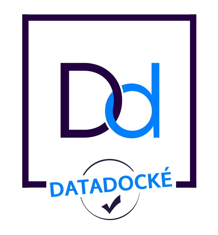 Logo datadocke en couleur de la fondation de la croix saint simon